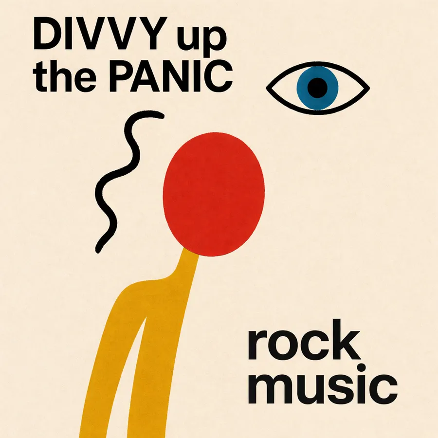 DIVVY up the PANIC self-titled LP artwork